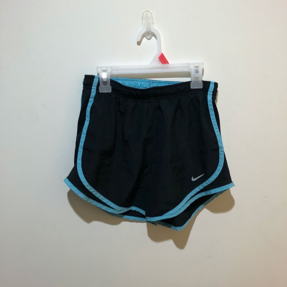 Nike Black and Blue Shorts
